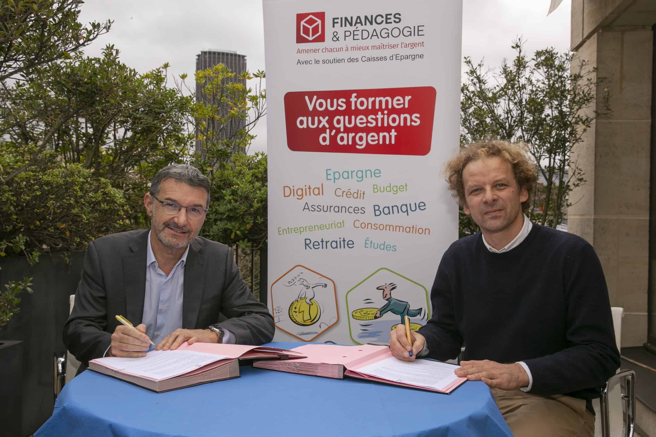 EDF et Finances Pédagogie signent un partenariat Finances Pedagogie